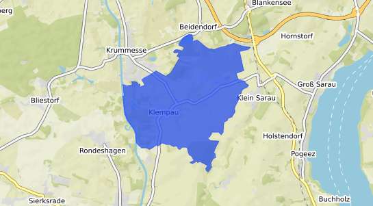 Bodenrichtwertkarte Klempau