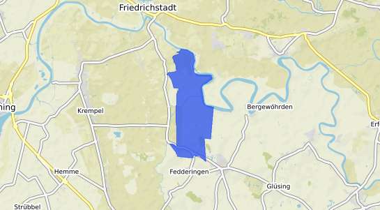 Bodenrichtwertkarte Kleve Niederrhein