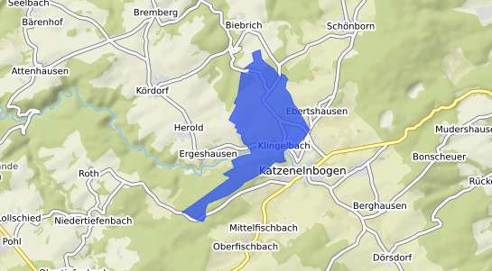 Bodenrichtwertkarte Klingelbach