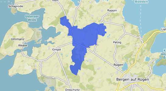 Bodenrichtwertkarte Kluis