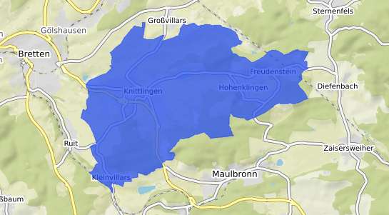 Bodenrichtwertkarte Knittlingen