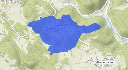 Bodenrichtwertkarte Koenigsheim