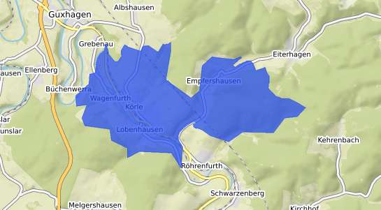 Bodenrichtwertkarte Körle