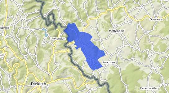 Bodenrichtwertkarte Koerperich Eifel