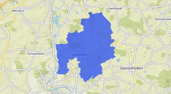 Bodenrichtwertkarte Kolitzheim