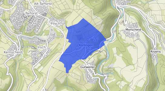 Bodenrichtwertkarte Korlingen