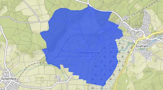Bodenrichtwertkarte Kottgeisering