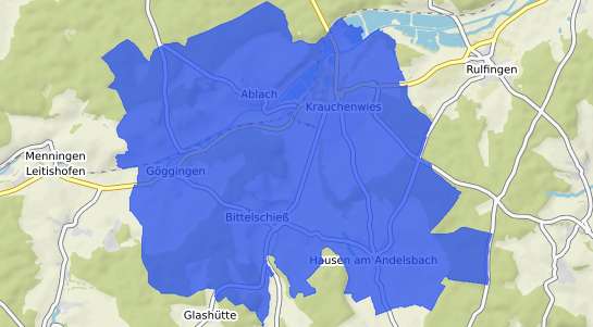 Bodenrichtwertkarte Krauchenwies