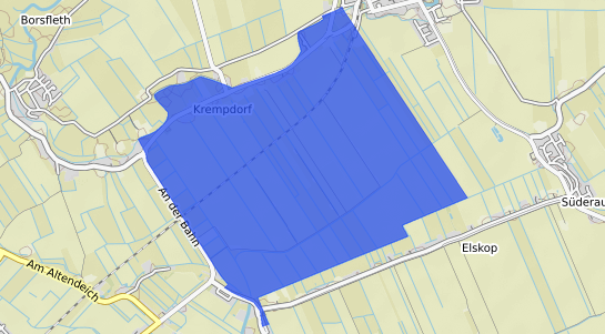 Bodenrichtwertkarte Krempdorf