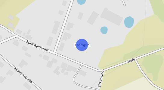 Bodenrichtwertkarte Krempin