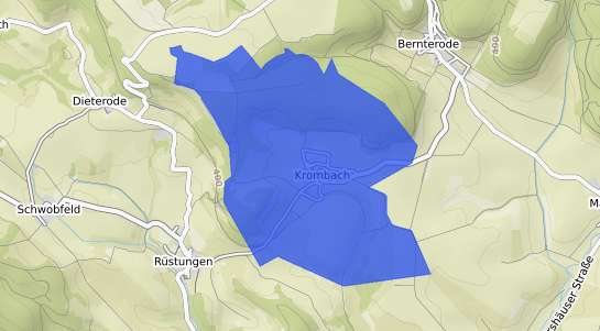 Bodenrichtwertkarte Krombach b. Heilbad Heiligenstadt