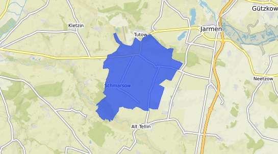 Bodenrichtwertkarte Kruckow Vorpommern
