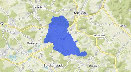 Bodenrichtwertkarte K&uuml;ps