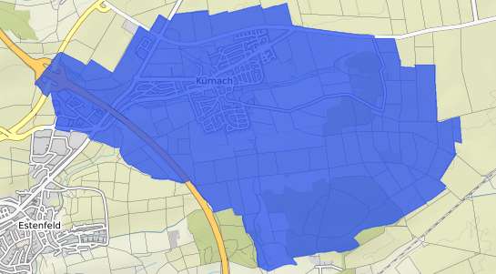 Bodenrichtwertkarte Kuernach