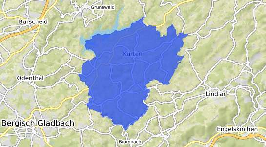 Bodenrichtwertkarte K&uuml;rten