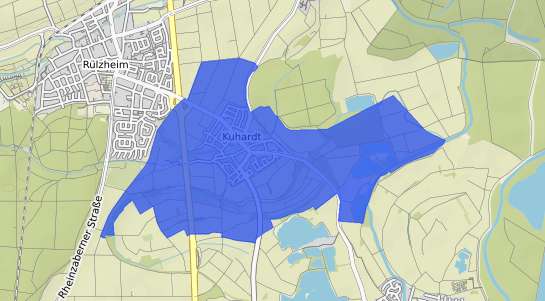 Bodenrichtwertkarte Kuhardt