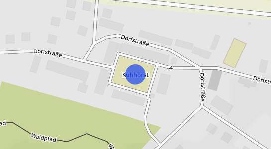 Bodenrichtwertkarte Kuhhorst