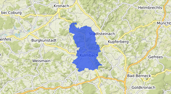 Bodenrichtwertkarte Kulmbach