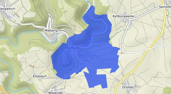 Bodenrichtwertkarte Kyllburg