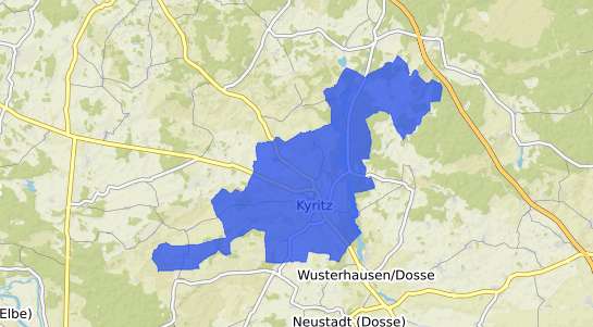 Bodenrichtwertkarte Kyritz Prignitz