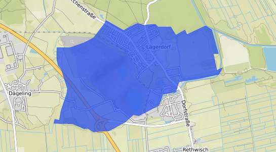 Bodenrichtwertkarte Laegerdorf