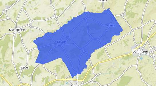 Bodenrichtwertkarte L&auml;hden