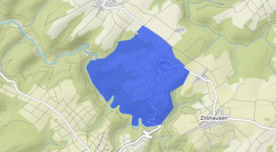 Bodenrichtwertkarte Lahr Schwarzwald
