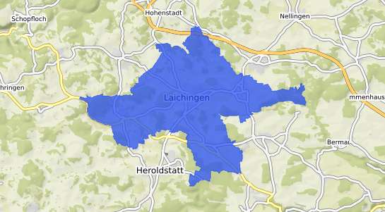 Bodenrichtwertkarte Laichingen