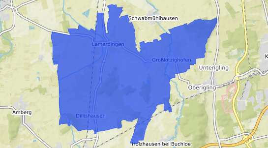Bodenrichtwertkarte Lamerdingen