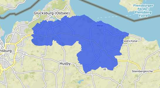 Bodenrichtwertkarte Langballig