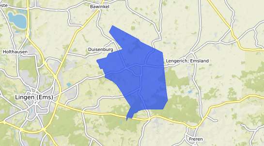 Bodenrichtwertkarte Langen b. Neuruppin