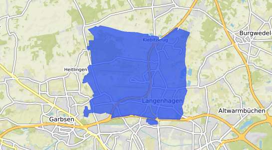 Bodenrichtwertkarte Langenhagen Hannover