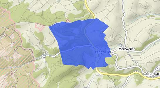 Bodenrichtwertkarte Langweiler b. Lauterecken