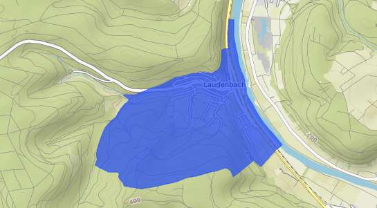 Bodenrichtwertkarte Laudenbach Unterfranken