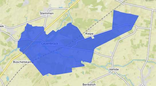 Bodenrichtwertkarte Lauenbrueck