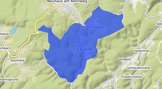 Bodenrichtwertkarte Lauscha