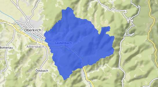 Bodenrichtwertkarte Lautenbach Renchtal