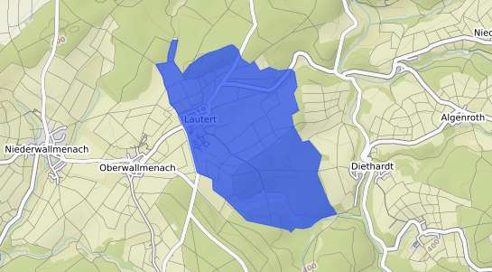 Bodenrichtwertkarte Lautert