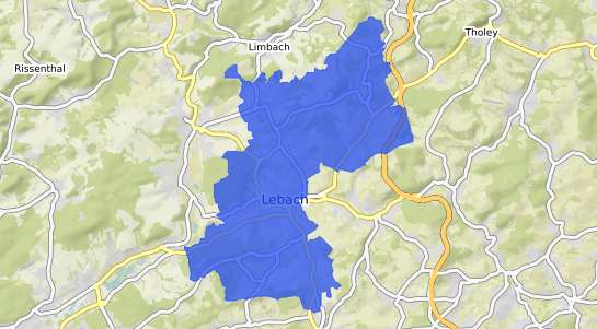 Bodenrichtwertkarte Lebach