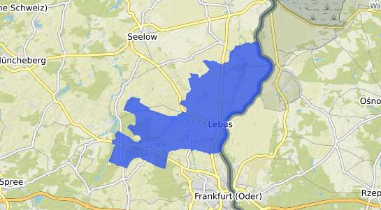 Bodenrichtwertkarte Lebus