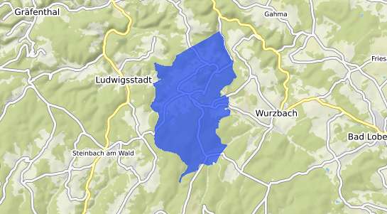 Bodenrichtwertkarte Lehesten b. Jena