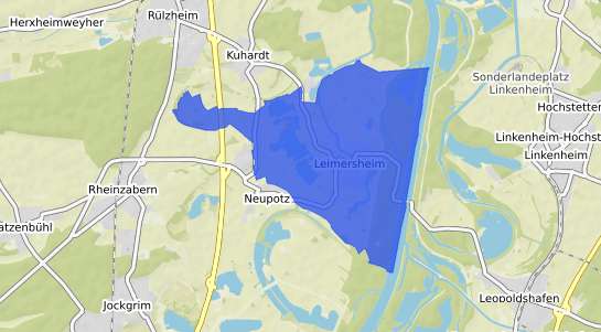 Bodenrichtwertkarte Leimersheim