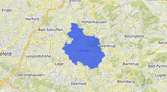 Bodenrichtwertkarte Lemgo