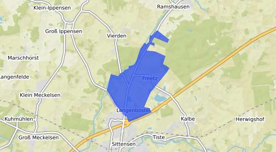 Bodenrichtwertkarte Lengenbostel