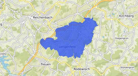 Bodenrichtwertkarte Lengenfeld Vogtland