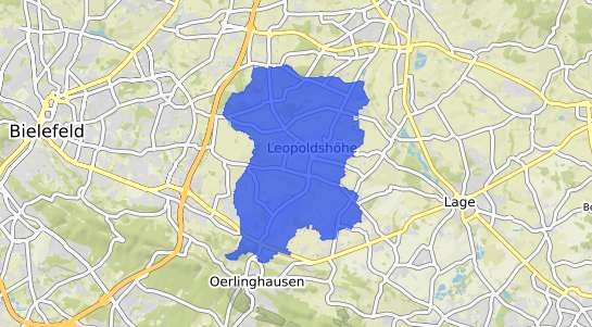 Bodenrichtwertkarte Leopoldsh&ouml;he