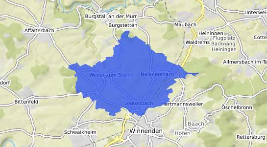 Bodenrichtwertkarte Leutenbach Oberfranken