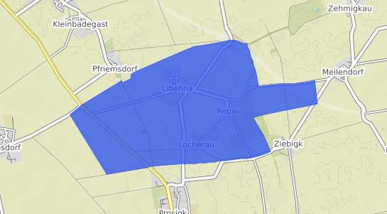 Bodenrichtwertkarte Libehna