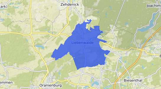 Bodenrichtwertkarte Liebenwalde