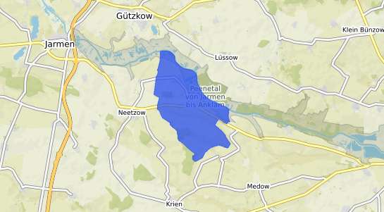 Bodenrichtwertkarte Liepen b. Anklam